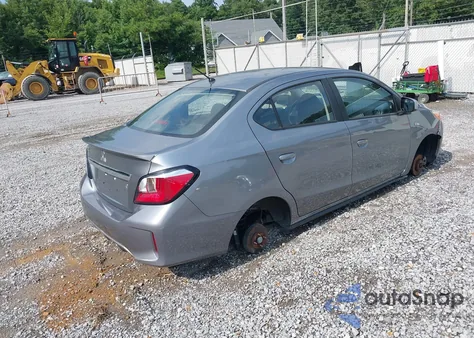 2022 Mitsubishi Mirage G4 Black Edition/Es/Le z USA, uszkodzony, nr VIN ML32FUFJ5NHF06999